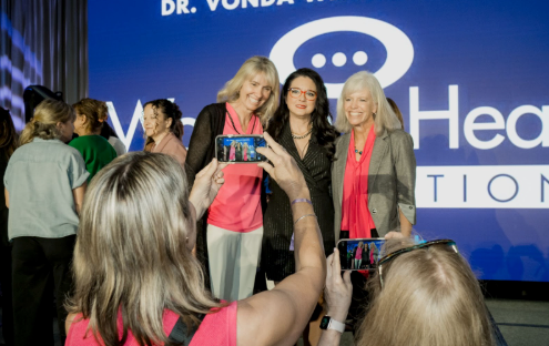 Women at a Dr. Vonda Wright event