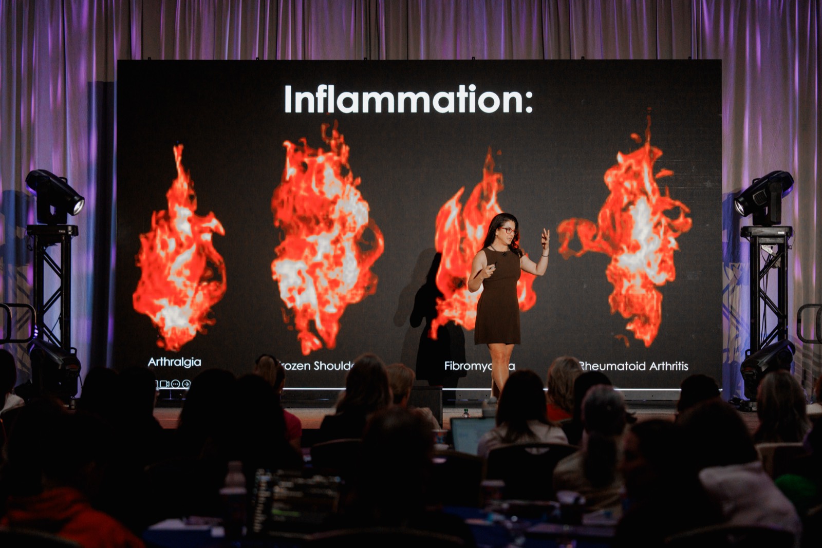 Dr. Vonda Wright on stage